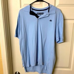 Light blue Aeropostale polo size XL. Athletic fit.